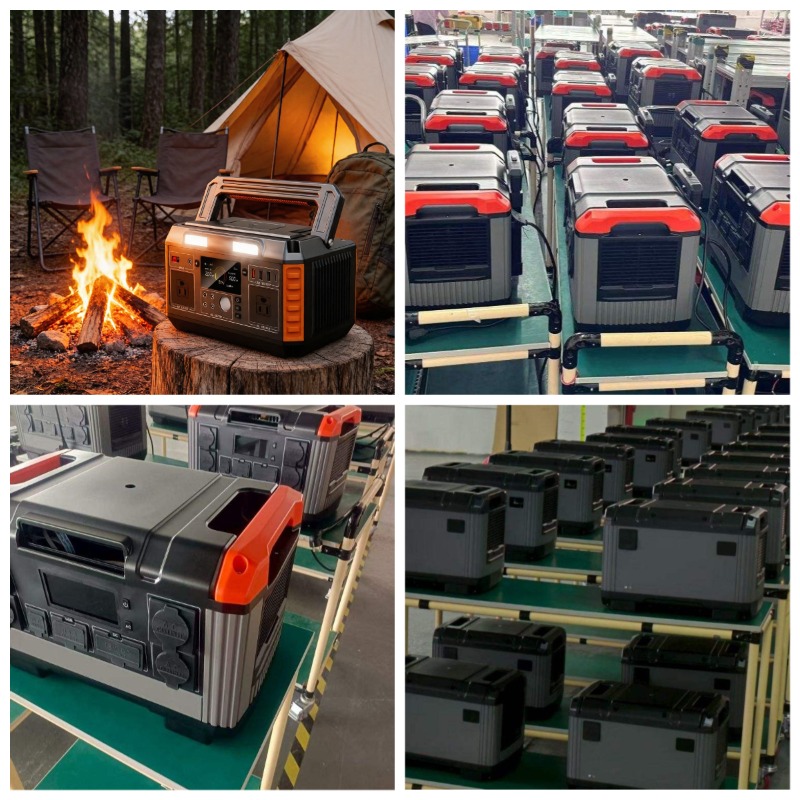 Outdoor Power Generator - Portable Power Station 220V 500W Outdoor