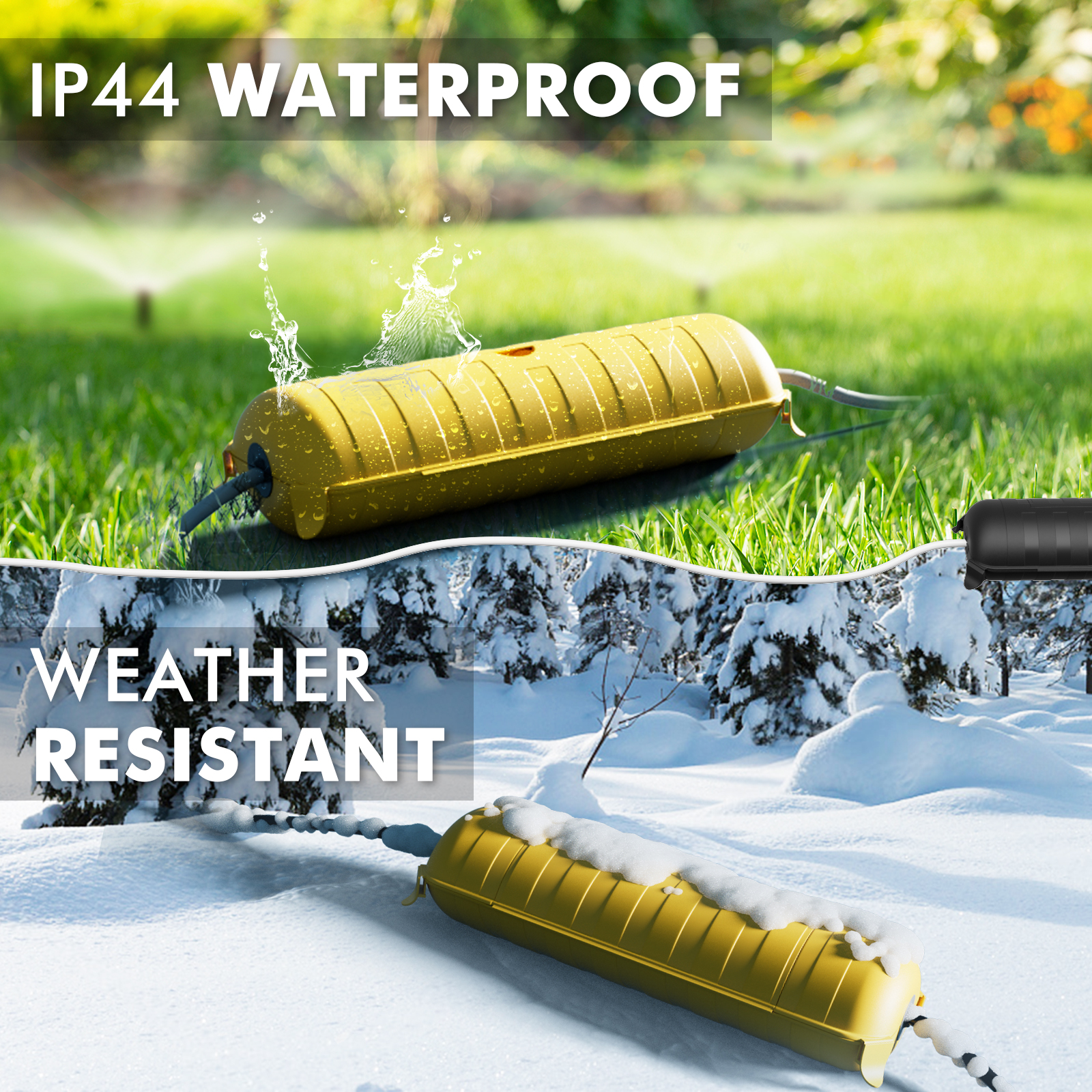 Outdoor Power Lead Cover - Outdoor Waterproof Electrical Box For LED
