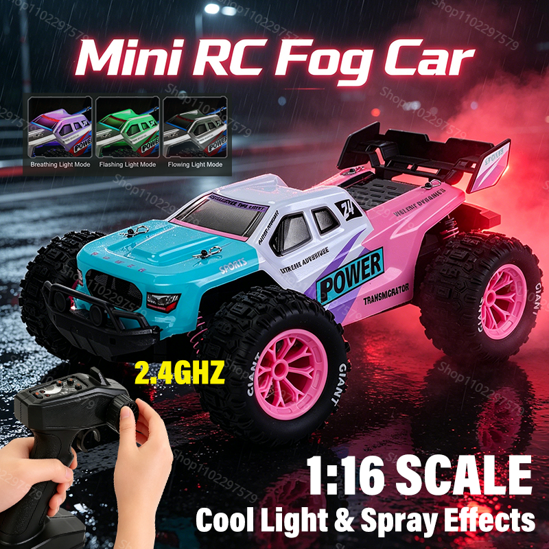 Outdoor Power Meter Bike - Spray Mini RC Cars 4×4 Buggy