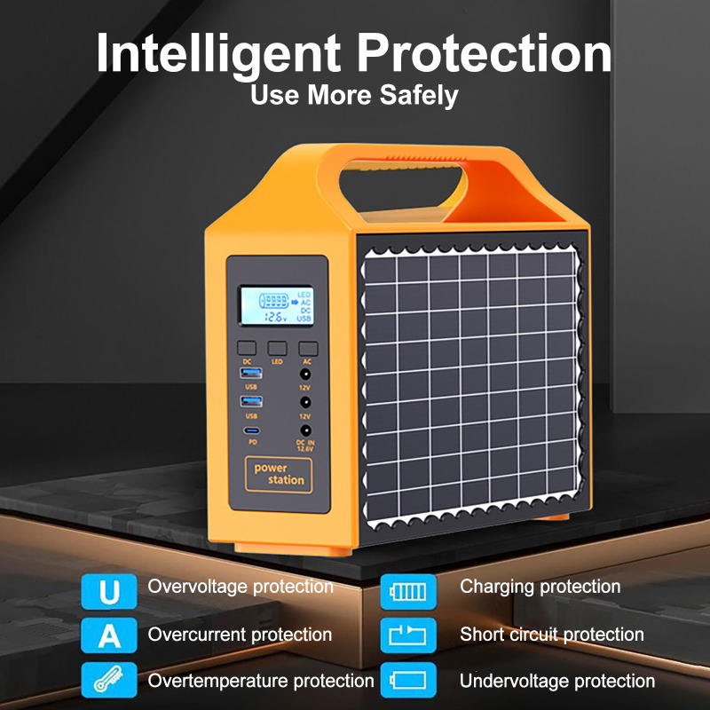Outdoor Power Generator - Portable Power Station 100W 150W Solar