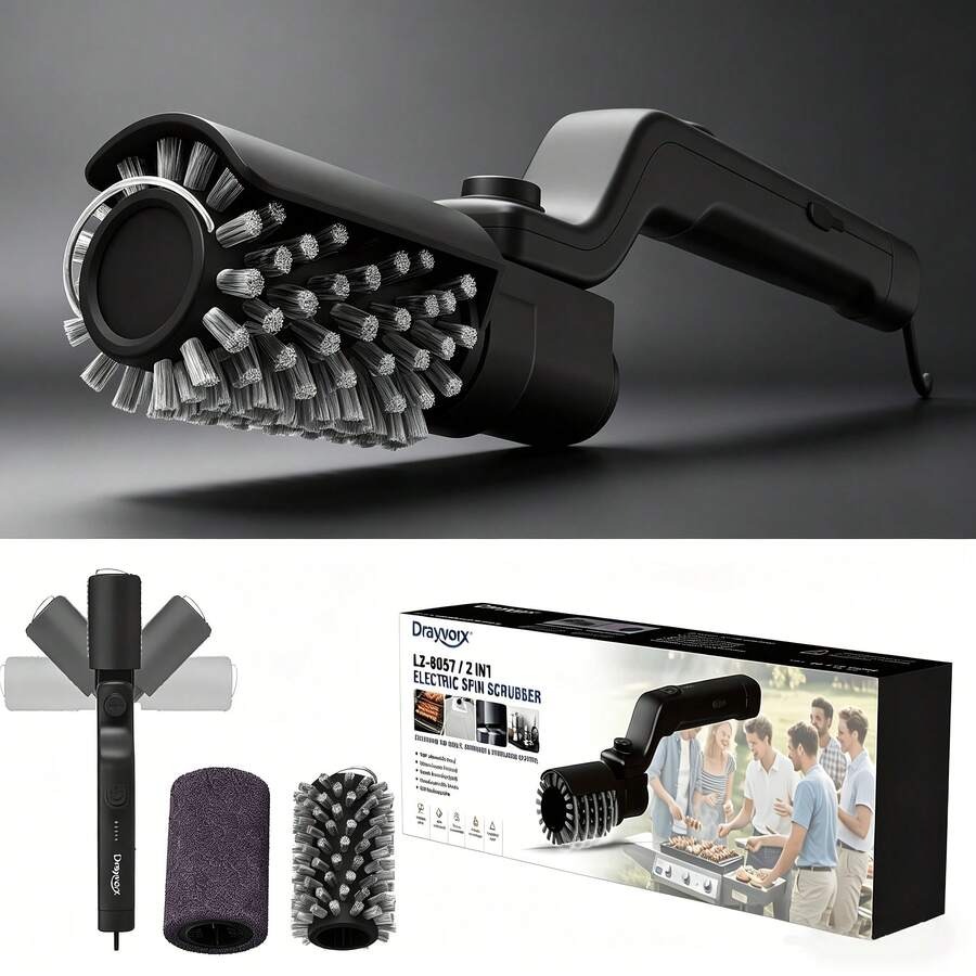 Outdoor Power Brush - 【New style】Heavy Duty Grill Brush Powerful