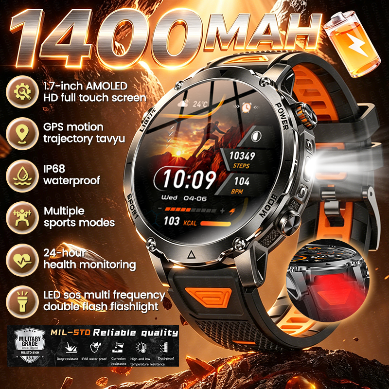 Outdoor Power Meter Box - New Military Outdoor 1400mAh Battery Smart