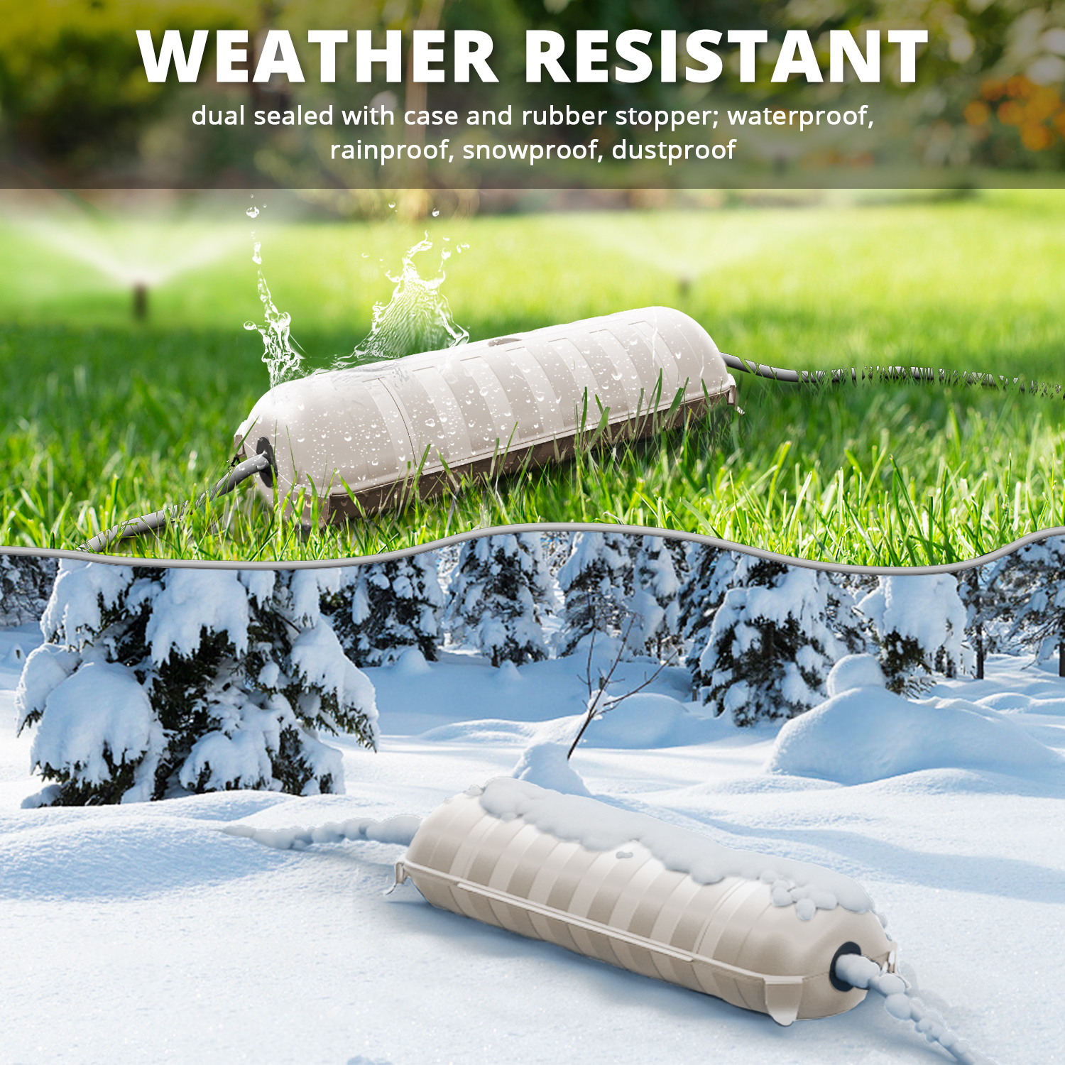 Outdoor Waterproof Connection  - Outdoor Power Lead Cover ulasan dan harga