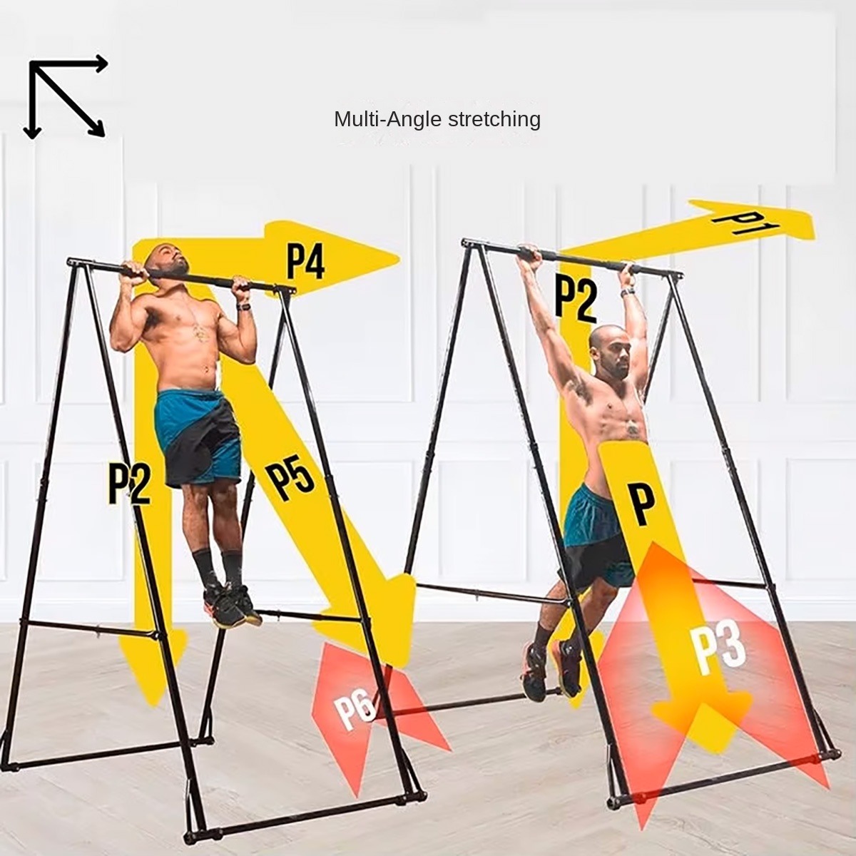 Home Gym Pull up Bar Foldable  - Outdoor Power Tower Pull Up Bar ulasan dan harga