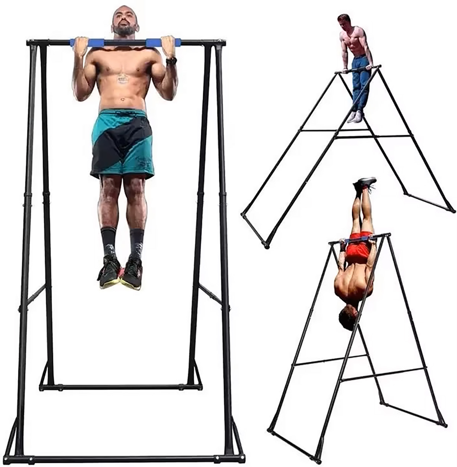 Home Gym Pull up Bar Foldable  - Outdoor Power Tower Pull Up Bar ulasan dan harga