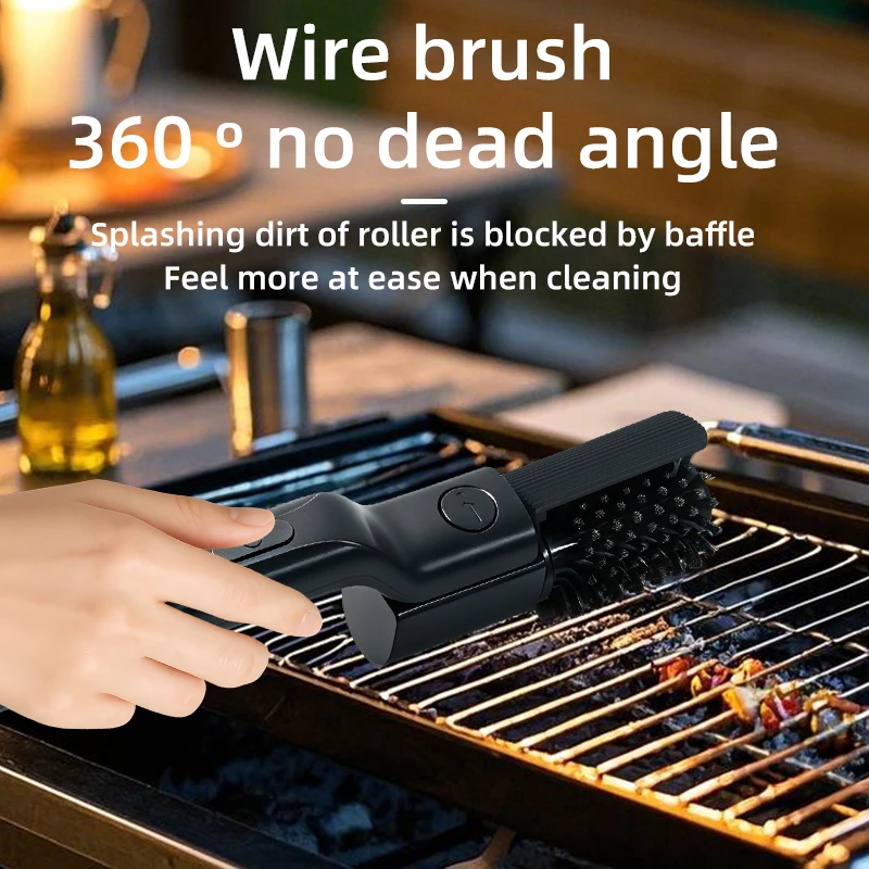 Electric BBQ Cleaner Brush Wir - Outdoor Power Brush ulasan dan harga