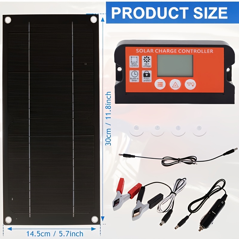600W Monocrystalline Solar Pan - Outdoor Power Generator ulasan dan harga