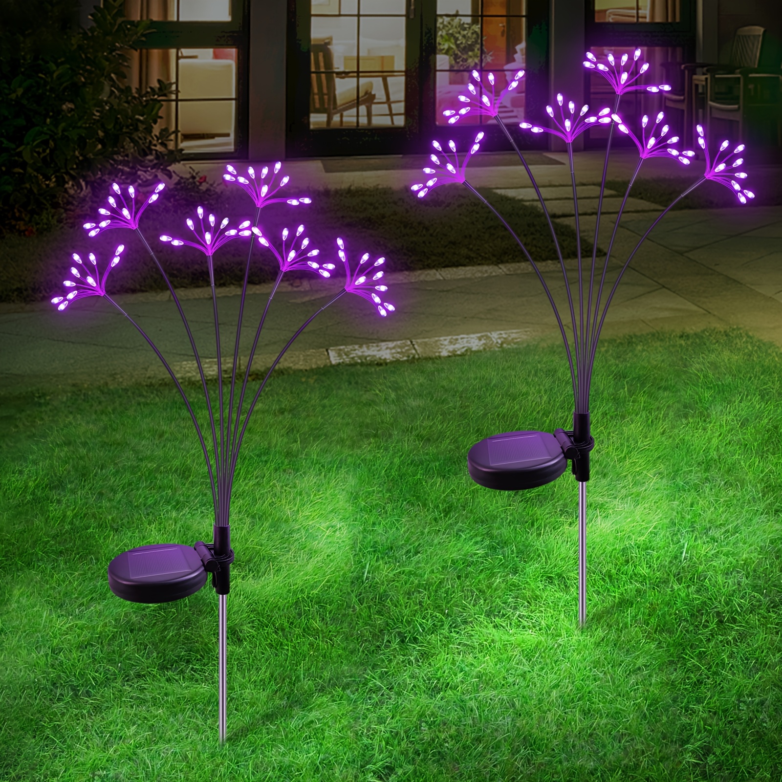 2/4 Packs Outdoor Solar Garden - Outdoor Power Vac ulasan dan harga