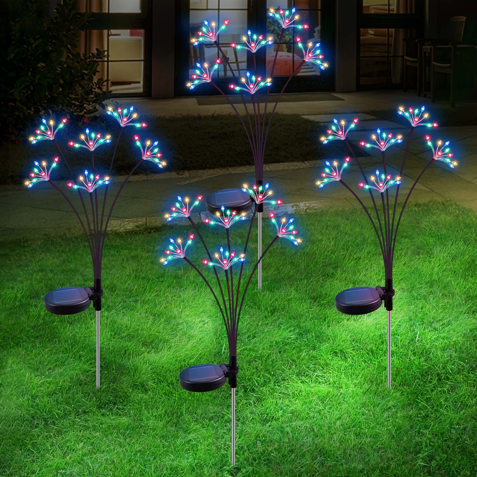2/4 Packs Outdoor Solar Garden - Outdoor Power Vac ulasan dan harga