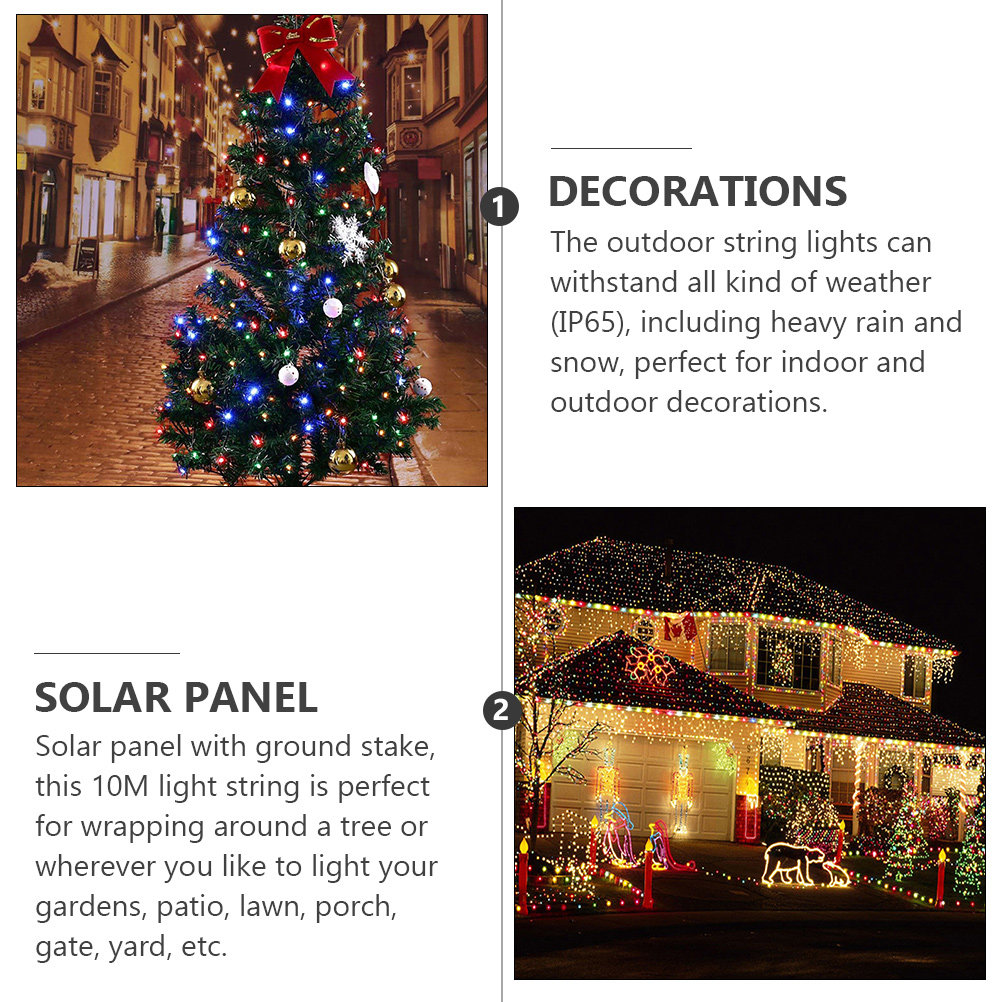 2 Sets Christmas Decor Outdoor - Outdoor Power For Xmas Lights ulasan dan harga