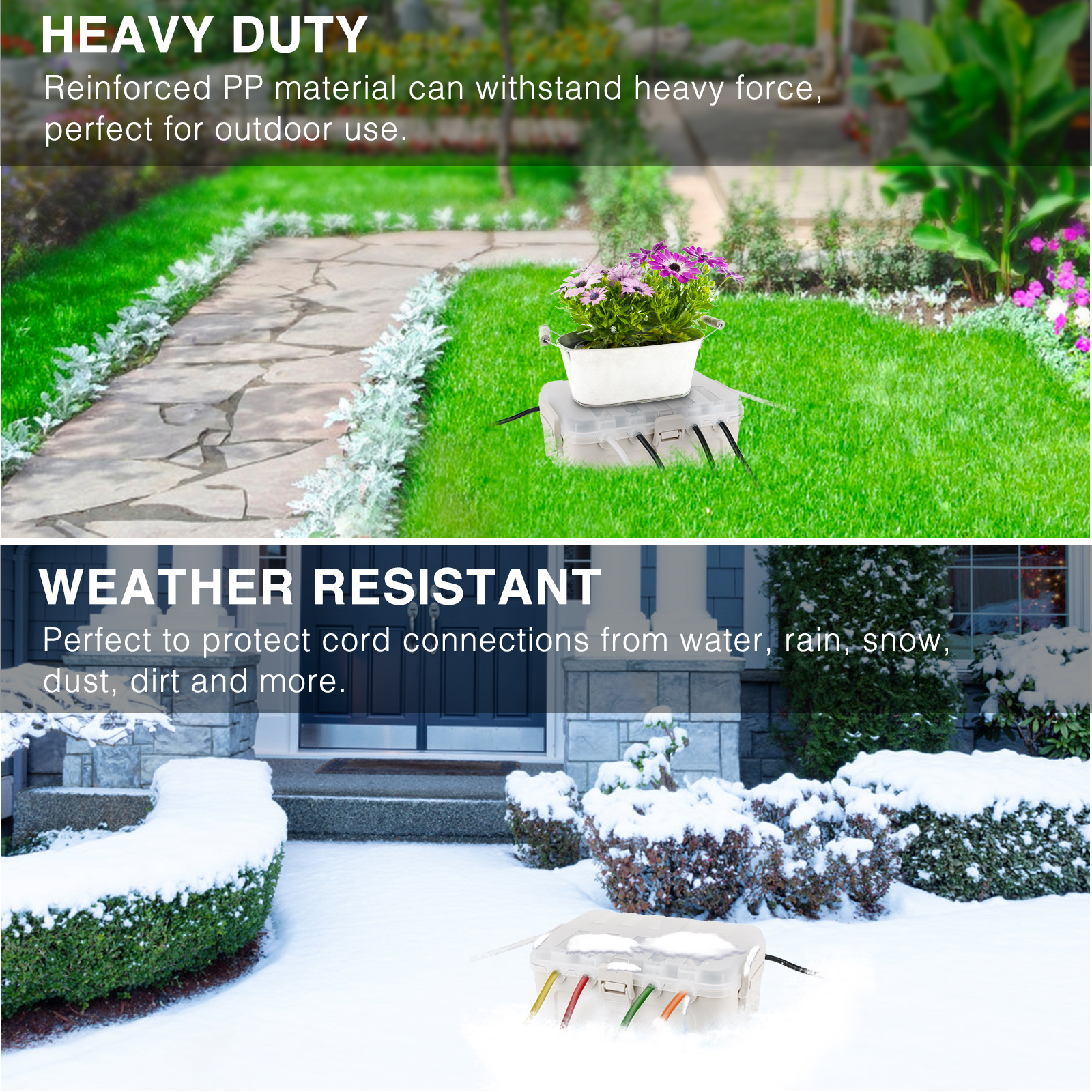 Weatherproof Extension Cord Co - Outdoor Power With Timer ulasan dan harga
