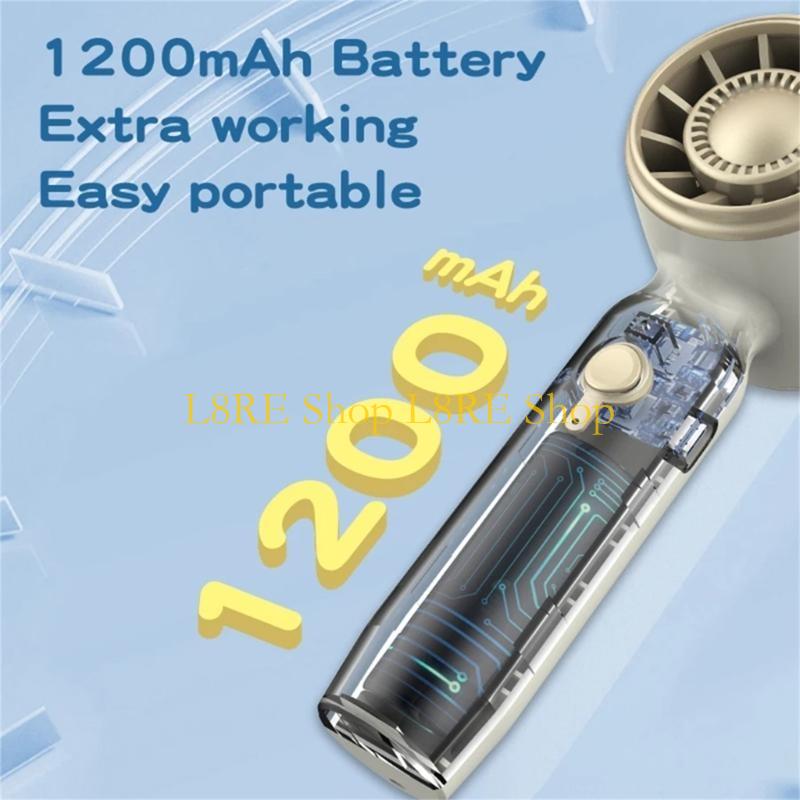 L8RE Portable Fan 1200mAh Batt - Outdoor Power With Timer ulasan dan harga