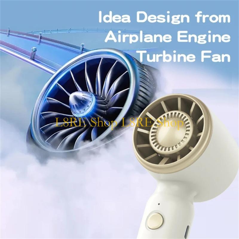 L8RE Portable Fan 1200mAh Batt - Outdoor Power With Timer ulasan dan harga