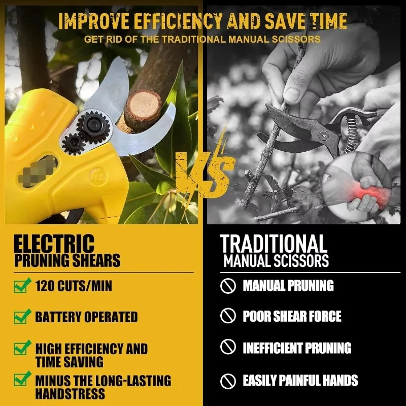 8Inch Brushless Telescoping Po - Electric Chainsaw Battery ulasan dan harga