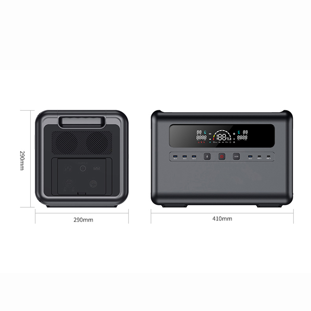 2400W Solar Power Generator, L - Outdoor Power Generator ulasan dan harga