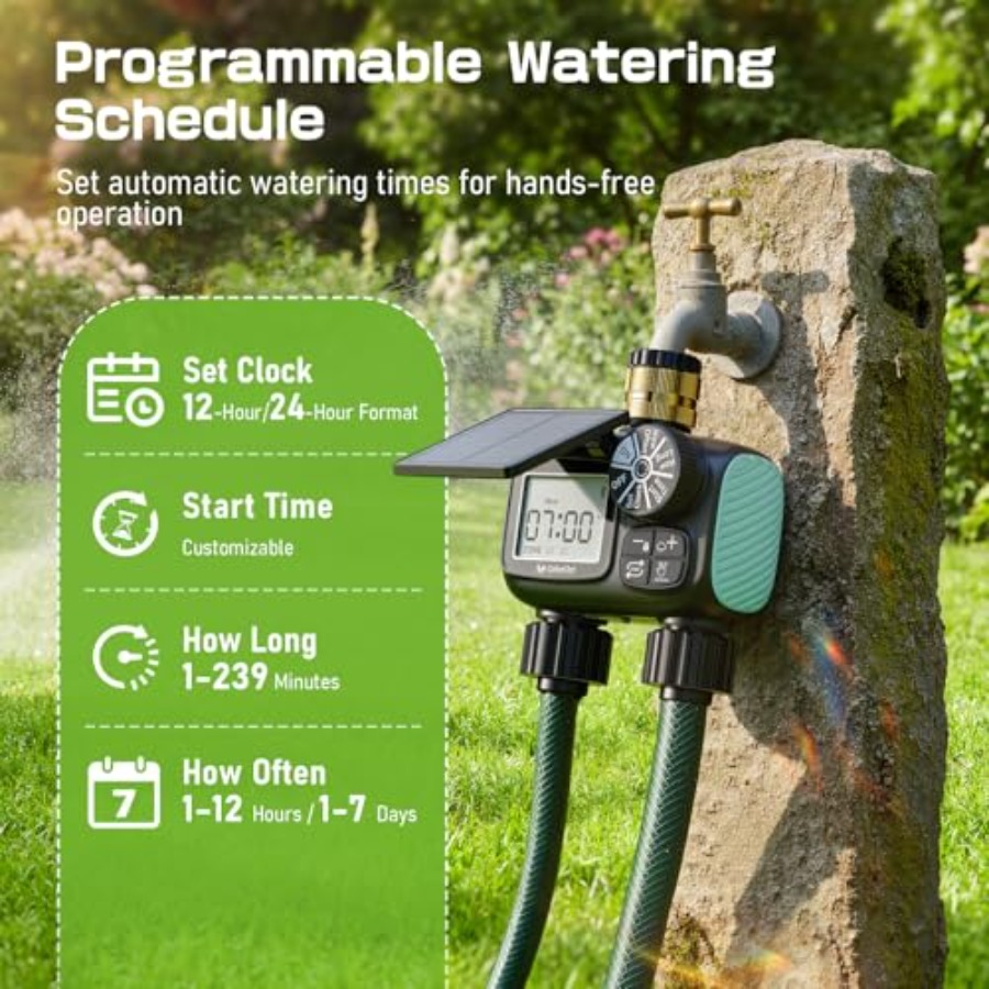 Garden hose timer for outdoor  - Outdoor Power With Timer ulasan dan harga