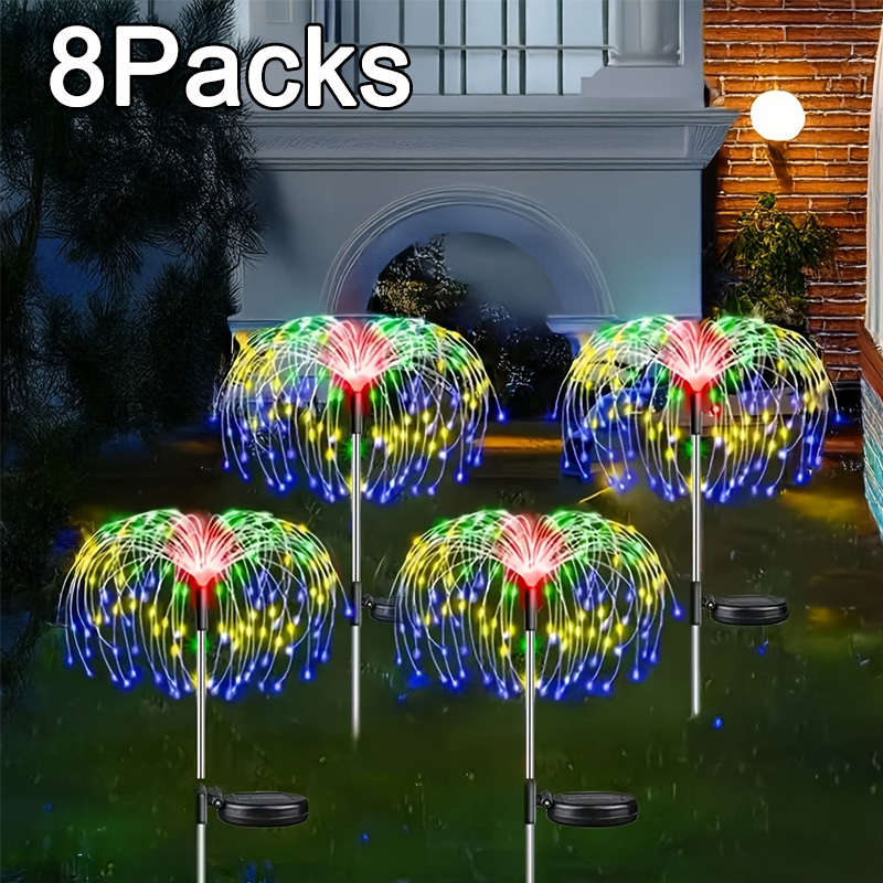 8-Mode Solar Firework Lights w - Outdoor Power Vac ulasan dan harga
