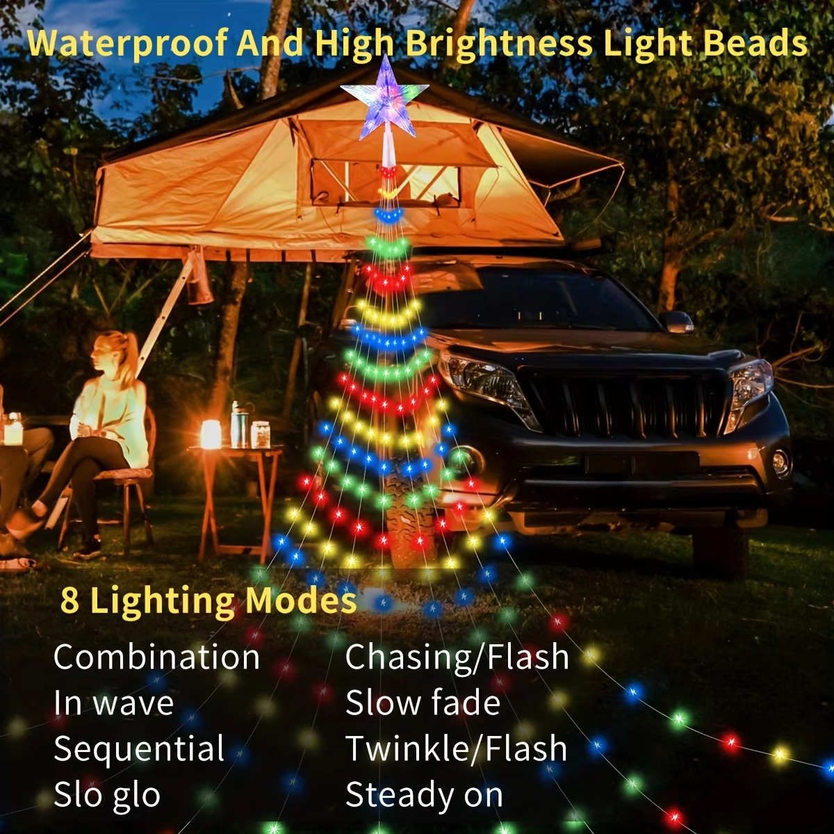 USB Powered Waterproof LED Fai - Outdoor Power For Xmas Lights ulasan dan harga