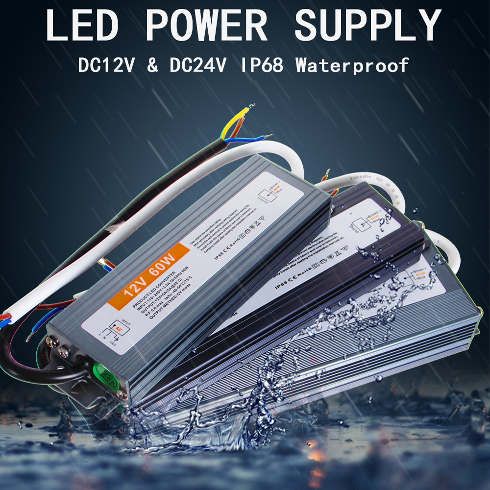 5PC AC DC Transformers 12V 24V - Outdoor Power Vac ulasan dan harga