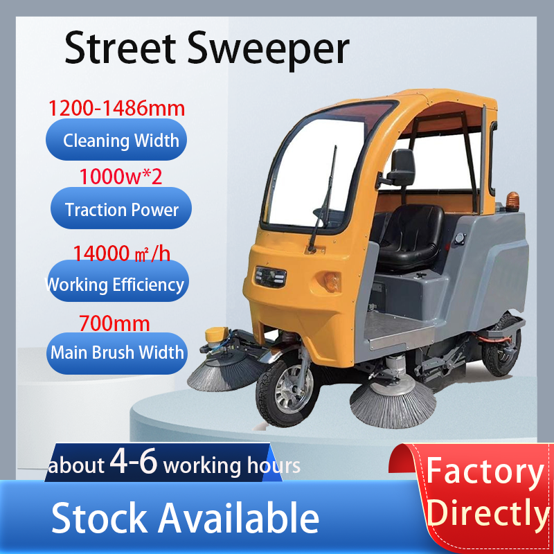 14000m²/h Battery-Powered Ride - Outdoor Power Brush ulasan dan harga