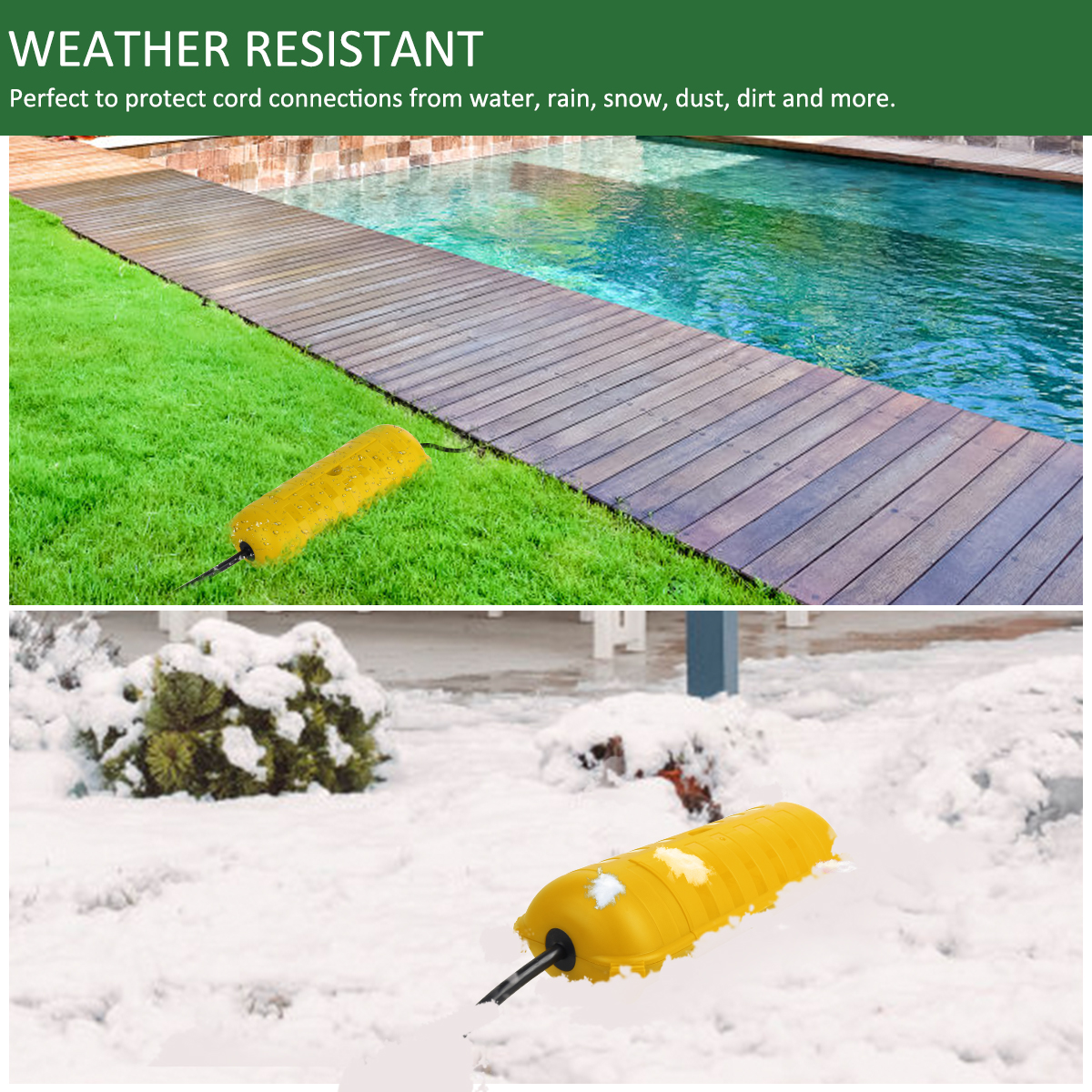 Outdoor Waterproof Electrical  - Outdoor Power Lead Cover ulasan dan harga