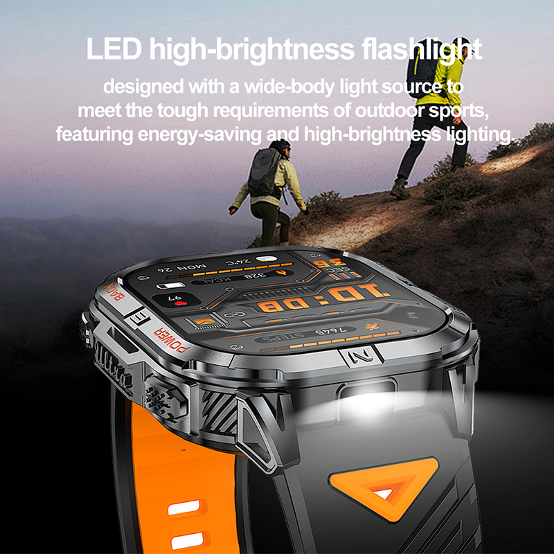 New GPS Smart Watch Men Blueto - Outdoor Power Meter Box ulasan dan harga