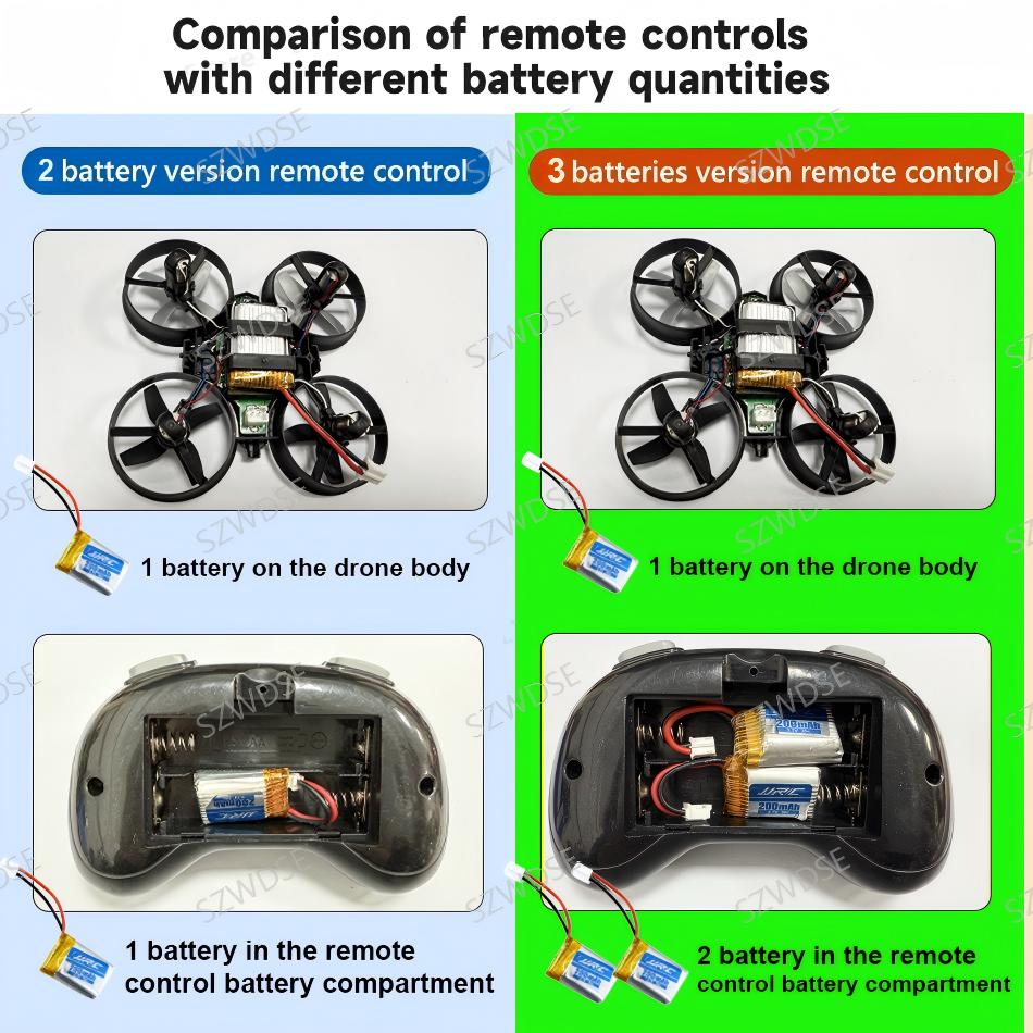 jjrc H36 Mini Drone 3D Flip He - Outdoor Power Brush ulasan dan harga