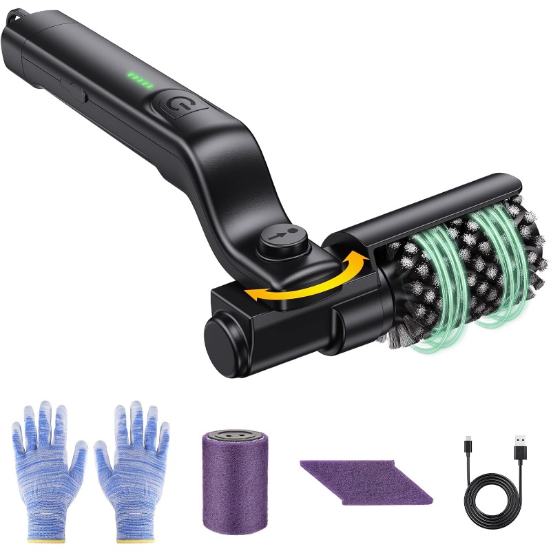 Electric Rotary Grill Brush fo - Outdoor Power Brush ulasan dan harga