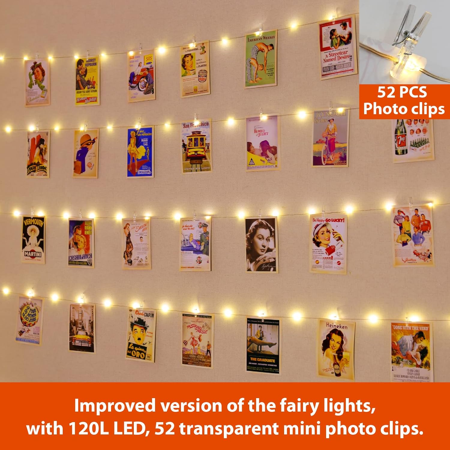 120LED 40Ft Fairy String Light - Outdoor Power With Timer ulasan dan harga