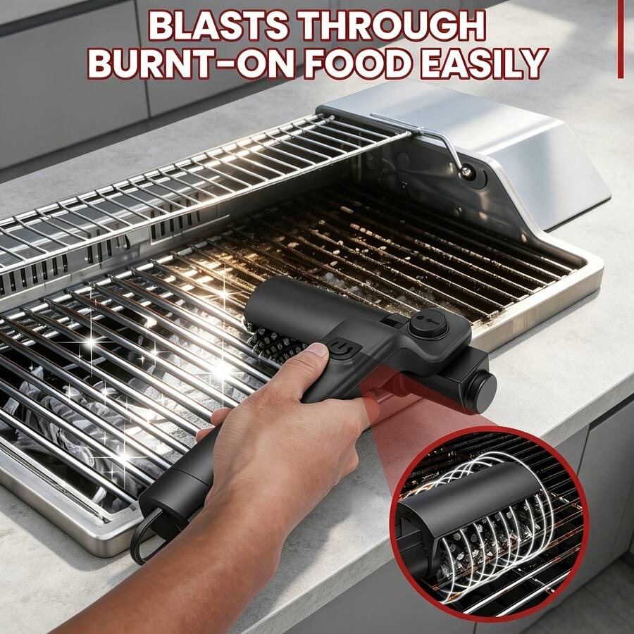 【New style】Heavy Duty Grill Br - Outdoor Power Brush ulasan dan harga