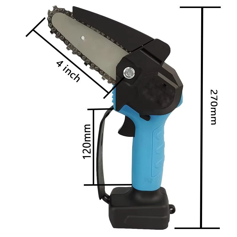 4 Inch 21V Parkside Mini Cordl - Electric Chainsaw Battery ulasan dan harga